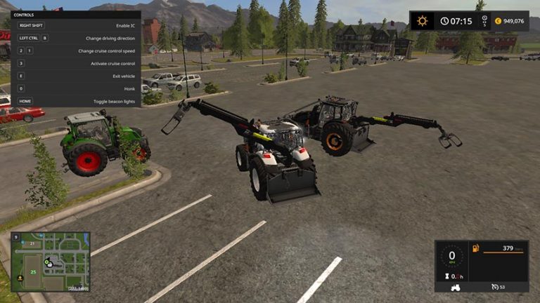 Valtra forest tugs V 1.0 [SP] – FS17 mod