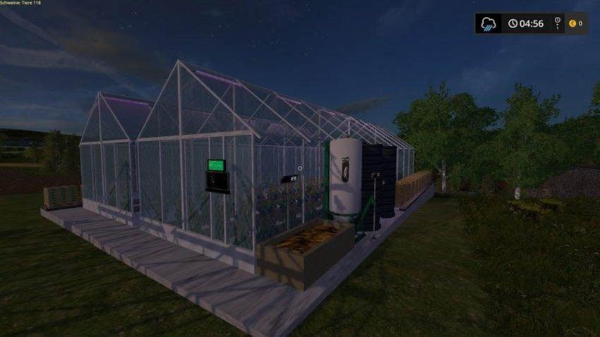 Greenhouses placeable Tomatos and Cocumber v 1.0 