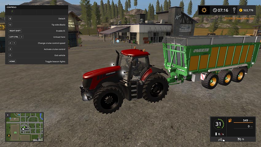 JCB FASTRAC 8000 V 1.2