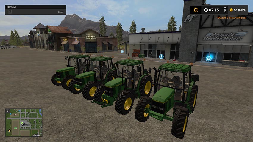 John Deere 6000 Series 4cyl v 1.0