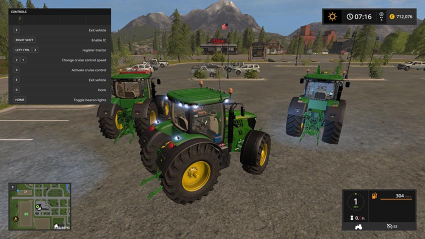 John Deere 6135R - 6250R WIP v 2.1