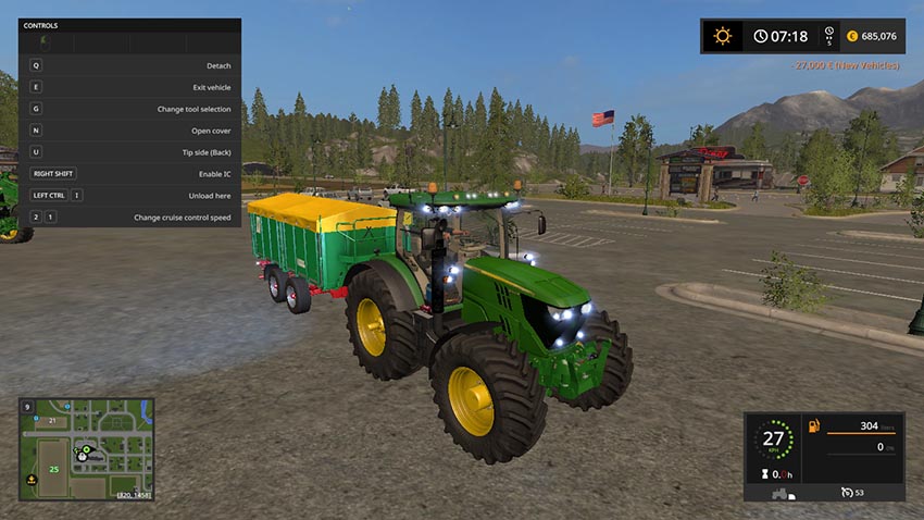 John Deere 6135R - 6250R WIP v 2.1