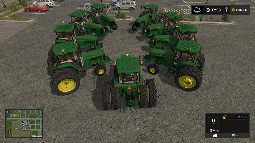 John Deere 8000 Series 2WD v 2.0