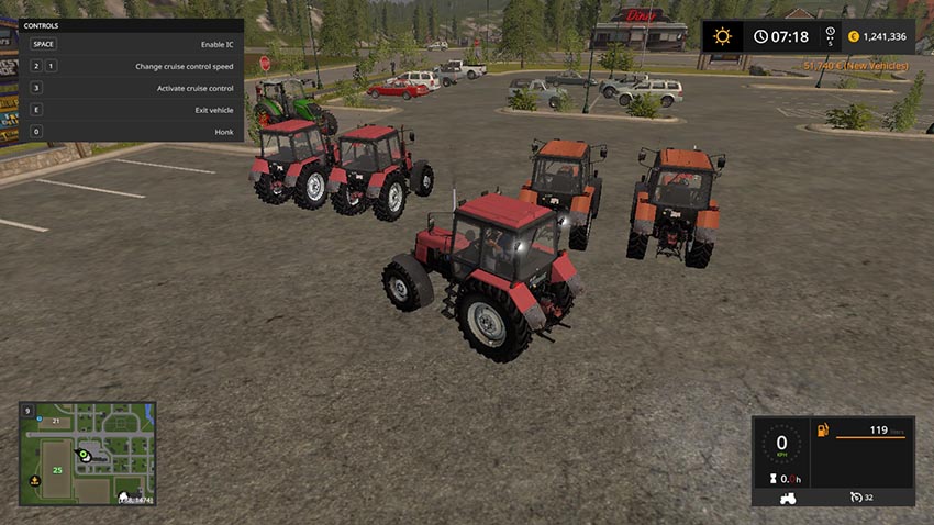 MTZ egyenes hidas pack v 2.0