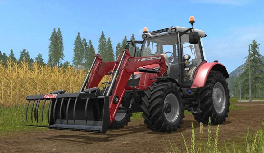 Massey Ferguson 5600 with Frontloader v 1.0