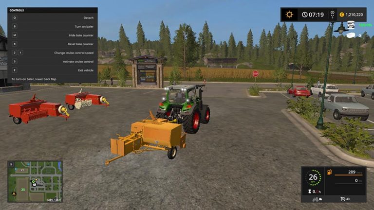 Sipma 224/1 Pack v 1.0 – FS17 mod