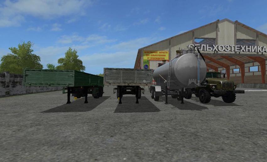 Ural Truck and semitrailers v 1.0