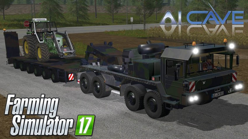 ARMY TRUCK AND TRAILER V 1.0 