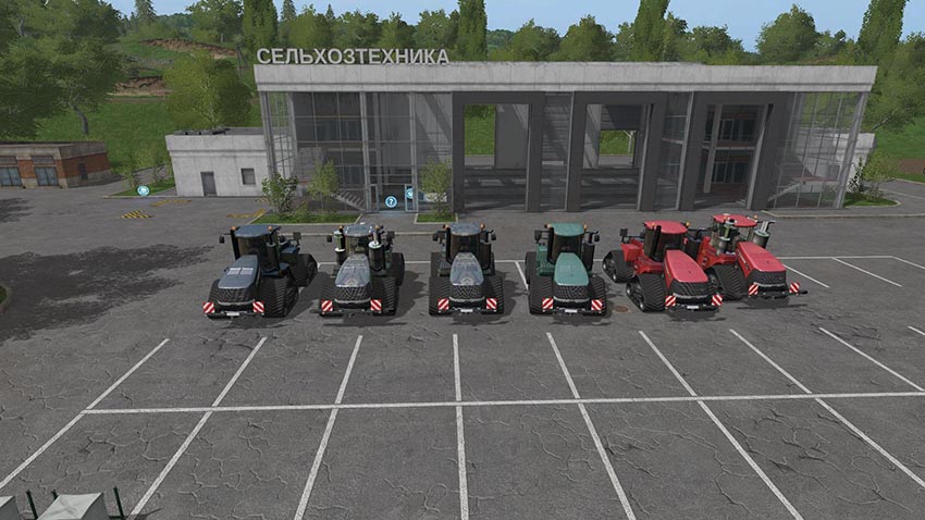 Case IH Tractor Quad Trac Pack v 1.0