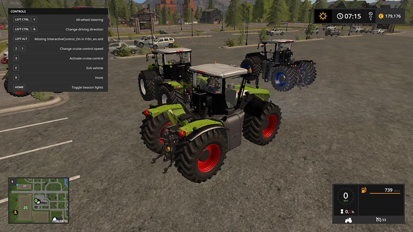 Claas Xerion 5000 DH v 6.0 Final