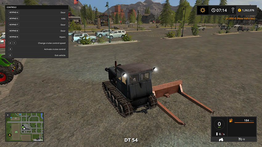 DT-54 and bulldozer v 1.0