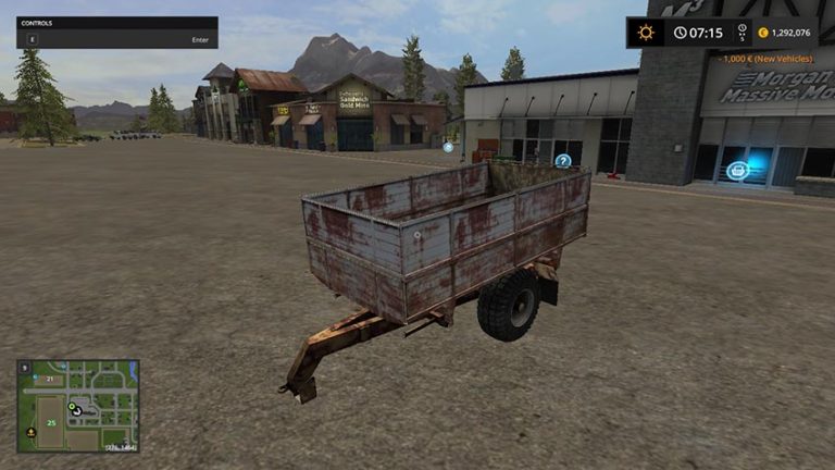 EB7 tipper and overloader V 1.0 [MP] – FS17 mod