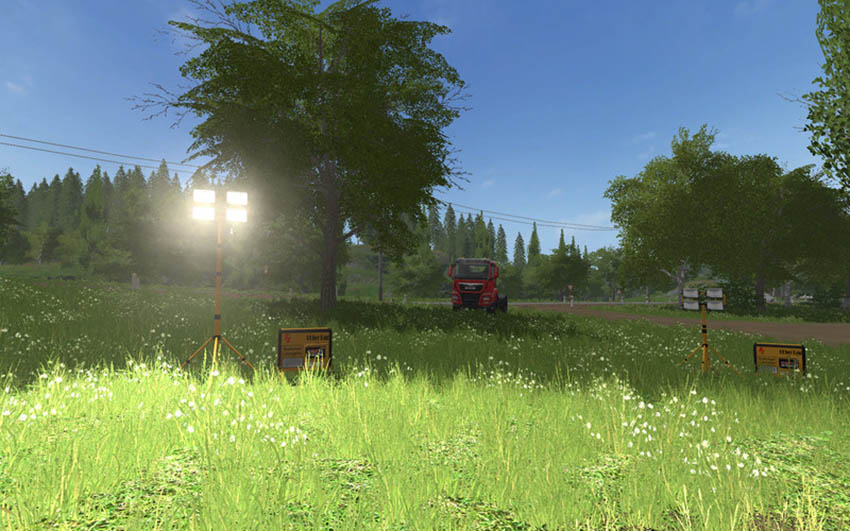 Field and forest spotlights Placeable V 1.0