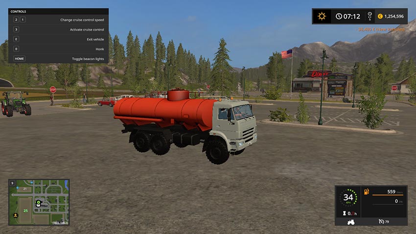 Kamaz 43118 Tanker v 1.0