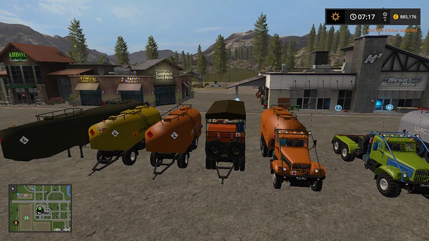 Kraz 255b Laptevnik + Trailers v 1.0