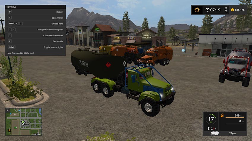 Kraz 255b Laptevnik + Trailers v 1.0