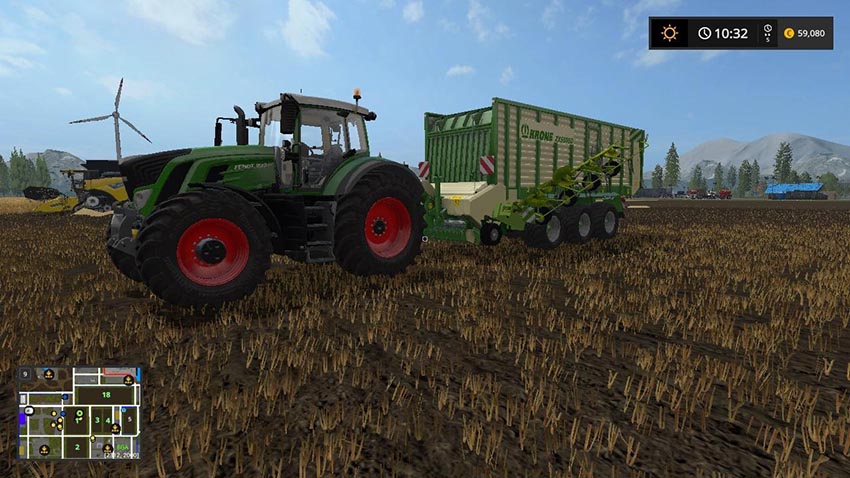 Krone X550GD Rake v 1.0