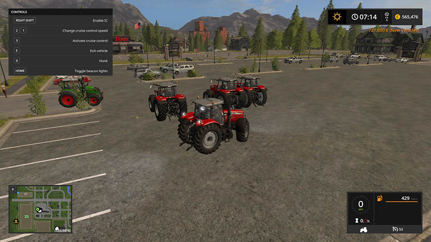 Massey Fergusson 7400 Series Pack v 1.0