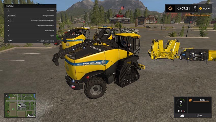 New Holland FR850 Lite v 1.0