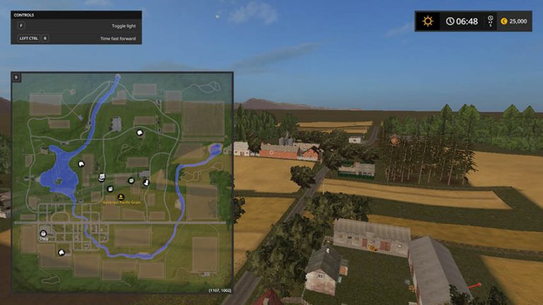 Staszkowo Map v 1.0 – FS17 mod