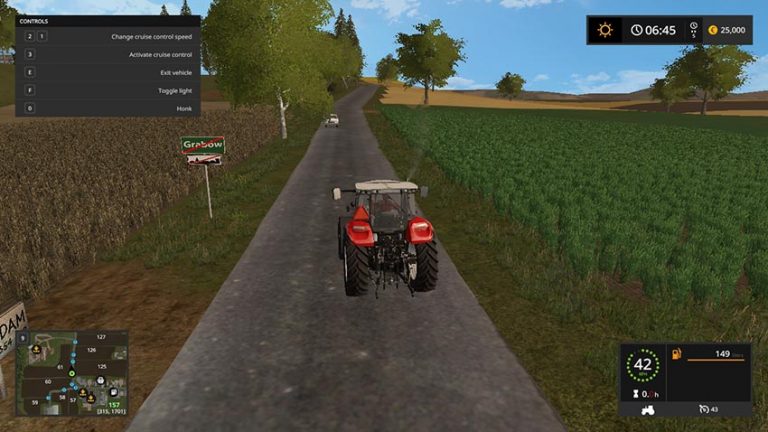 Wschodnia Dolina v 1.1 – FS17 mod