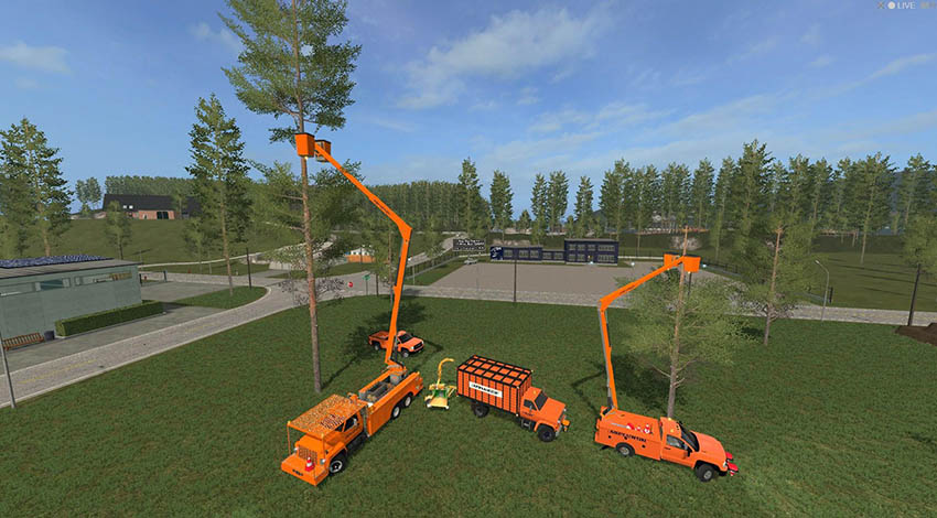 Asplundh Tree Trucks Pack v 2.4.7