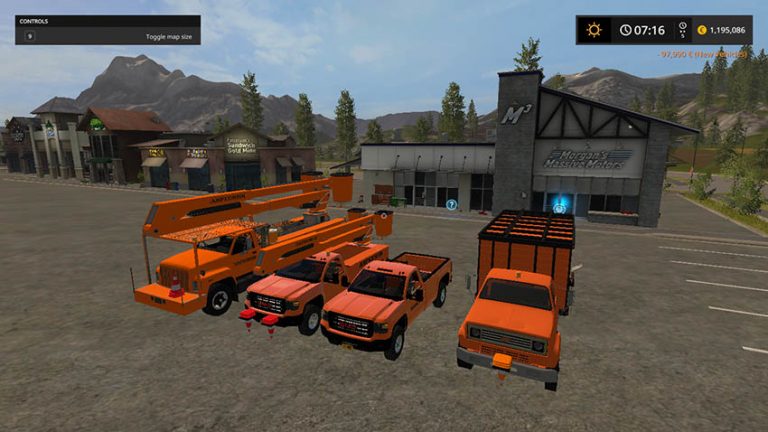 Fs17 Bucket Truck