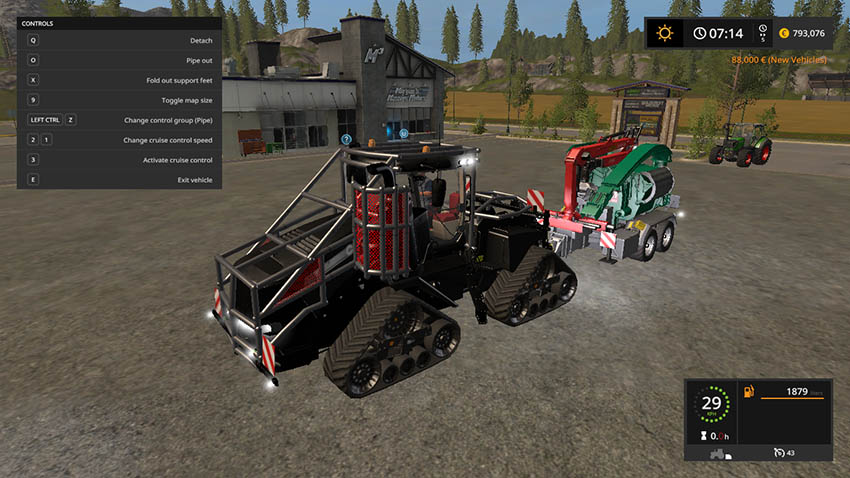 CASE IH QuadTrac Forestry Addon v 2.0