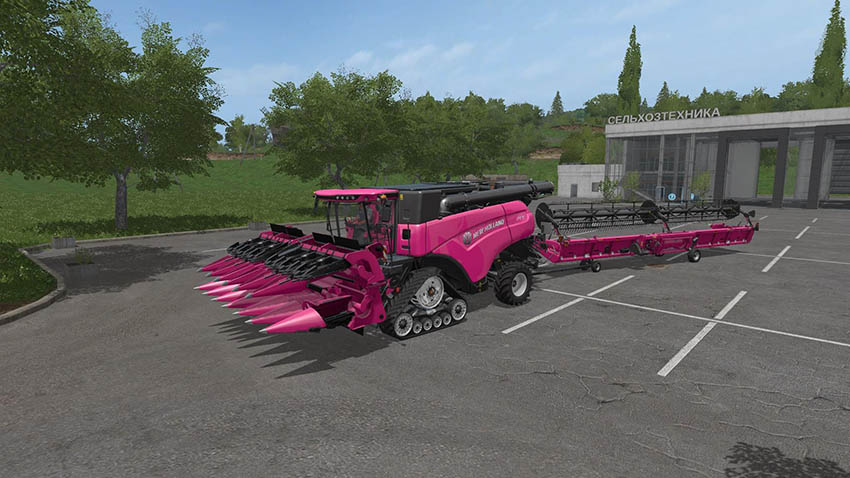 Camo Pink New Holland Pack v 1.0