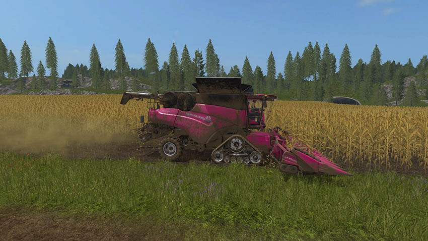 Camo Pink New Holland Pack v 1.0