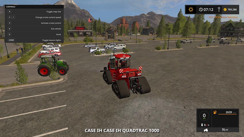 Case IH QuadTrac 1000 The Red Baron v 1.2