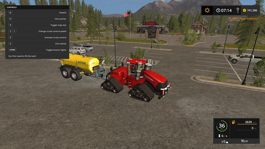 Case IH QuadTrac 1000 The Red Baron v 1.2