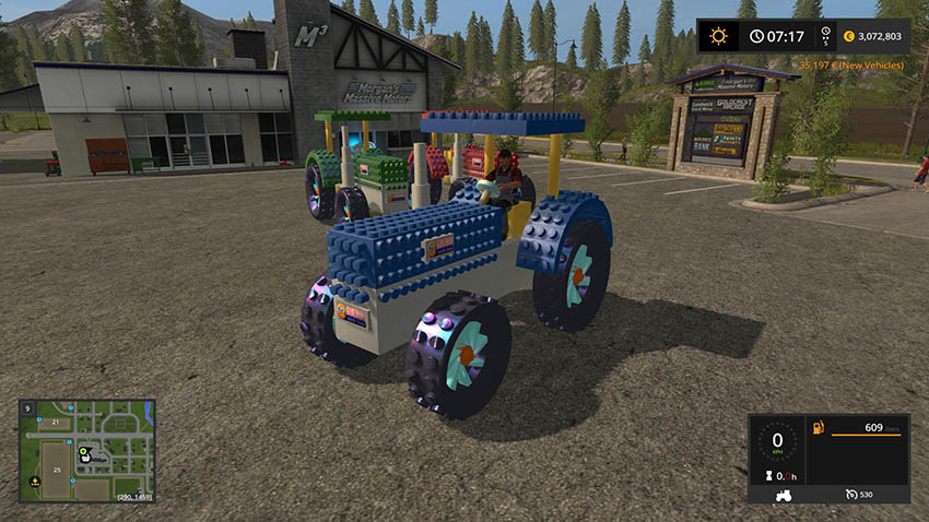 Crazy Lego Tractor v 1.0