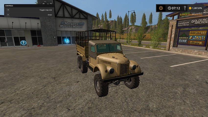 GAZ-69 for live transport v 1.0