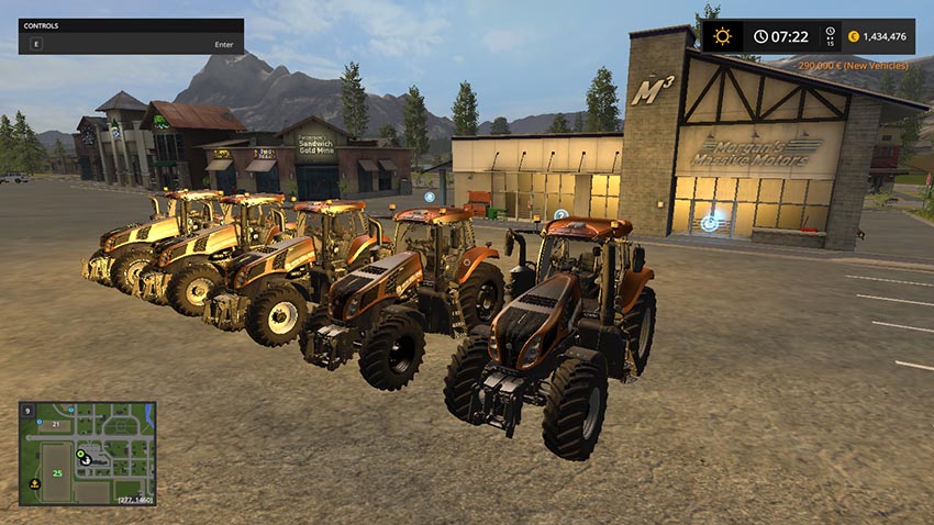 New Holland T8 Bronze Edition MR/DH v 1.0