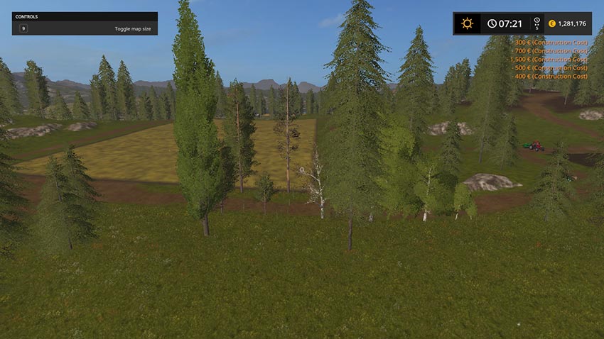 Placeable logging trees v 1.0