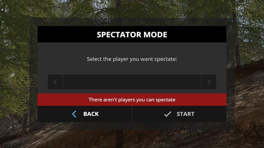 Spectator Mode v 1.0 – FS17 mod