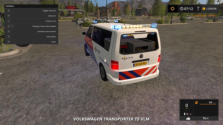 VW T5 Politie v 1.0