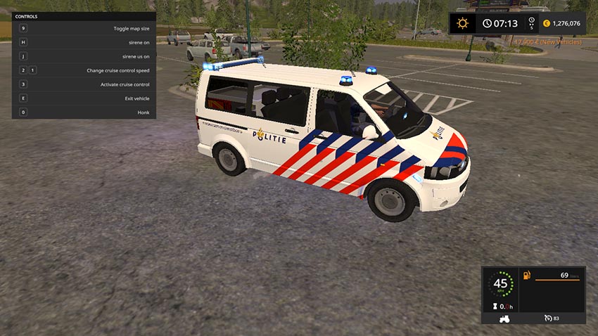 VW T5 Politie v 1.0
