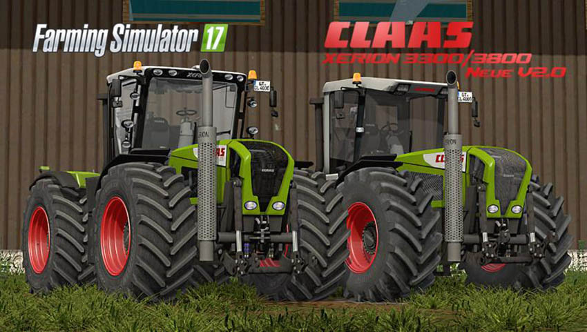 Claas Xerion 3300/3800 v 2.0 Final
