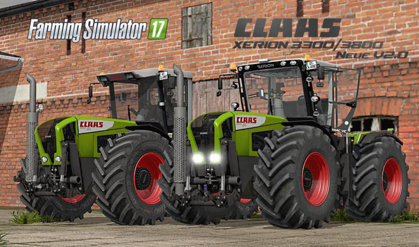Claas Xerion 3300/3800 v 2.0 Final
