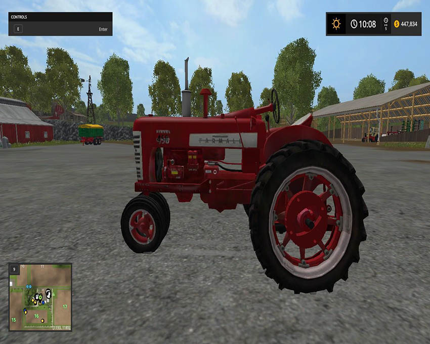 Farmall 450 With 3 point and updated sound v 2.0
