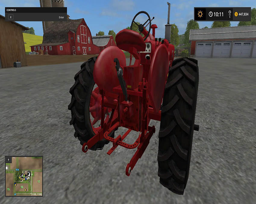 Farmall 450 With 3 point and updated sound v 2.0