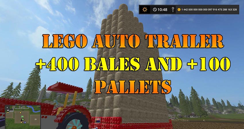 Lego 400 Bale 100 pallets Auto Loader v 1.0