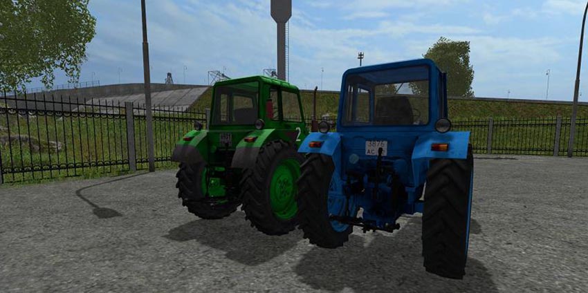 MTZ-80 green and blue v 1.0