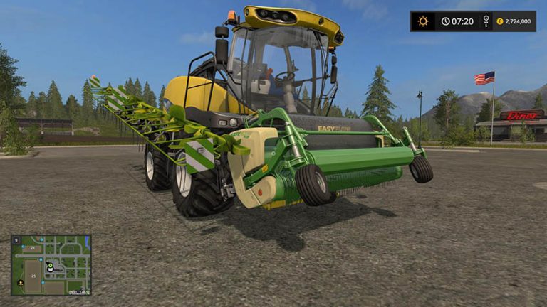 farming simulator 14 attach header