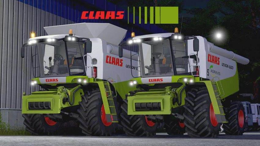 Claas Lexion 600 Beast Full Pack v 2.0