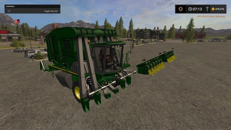 John Deere 7760 Cotton Picker Fixed Final Fs17 Mod 0889