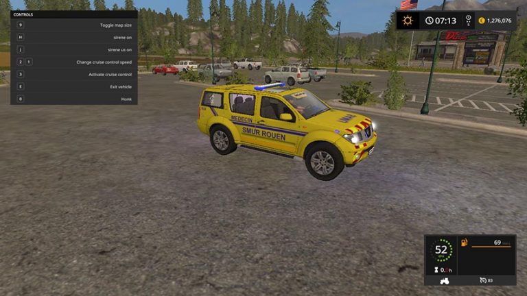 Nissan Pathfinder vlm samu v 1.0 – FS17 mod