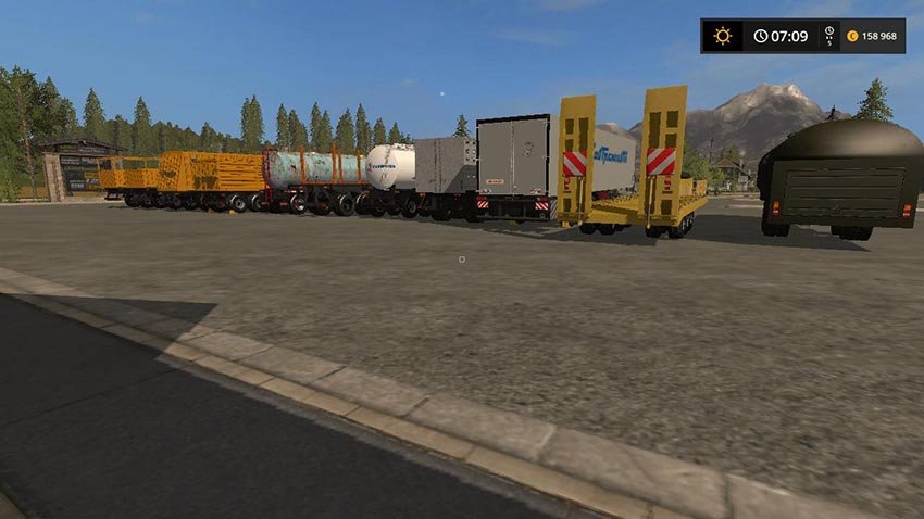 Semi-trailers for Kraz v 1.3